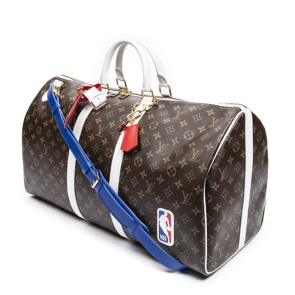 Louis Vuitton Ltd. Ed. "NBA Basketball" Keepall Bandouliere 55 - Picture 2 of 8